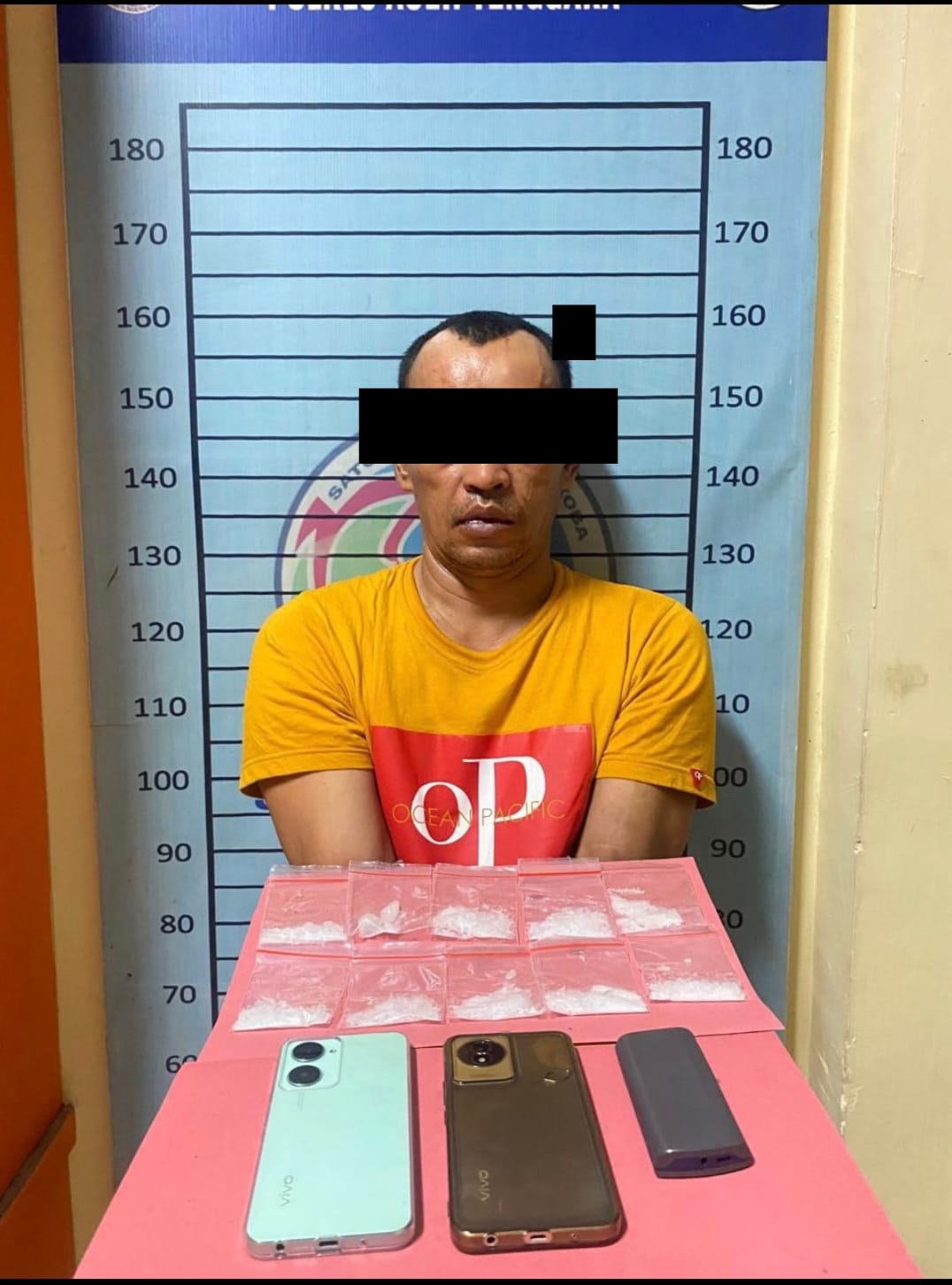Polres Agara Gulung Residivis Bandar Narkoba