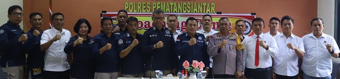 Tim Bid Labfor Poldasu Coaching Clinic Di Polres P.Siantar