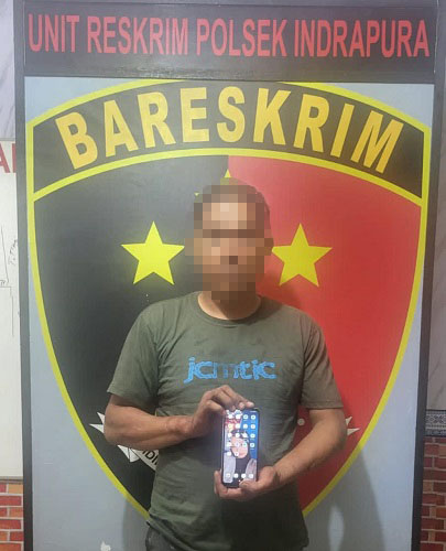 Jambret HP, Seorang Pria Ditangkap Warga