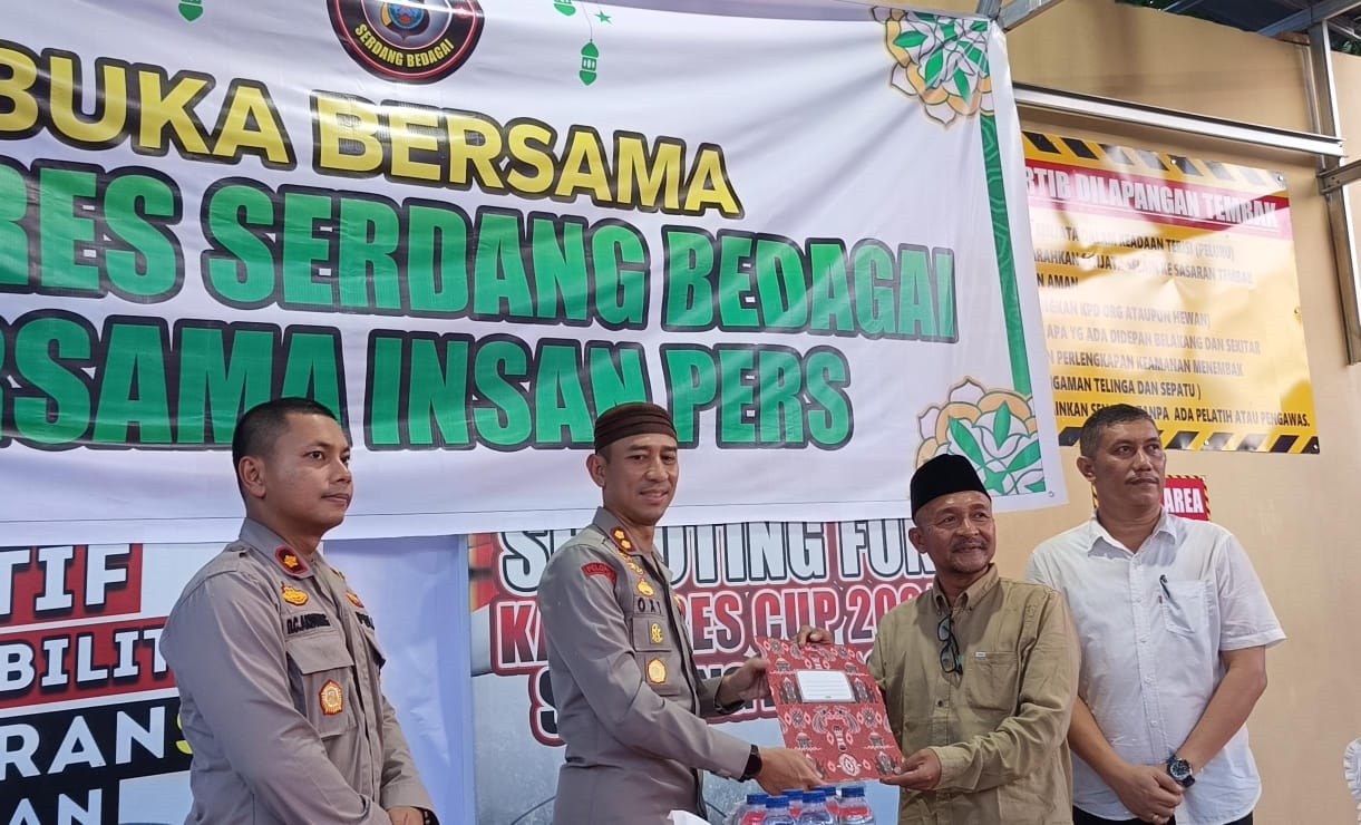 Kapolres Sergai Ajak Wartawan Terus Berbuat Baik