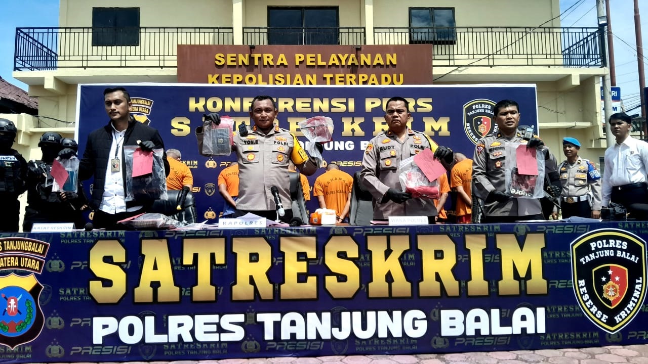 Polres T.Balai Ungkap Jaringan Curanmor, 16 Sepeda Motor Diamankan