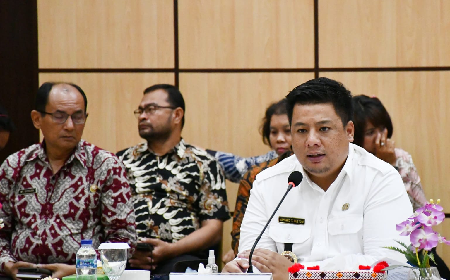 Daftar Di 7 Partai, Vandiko Optimis Lanjutkan Pembangunan Samosir