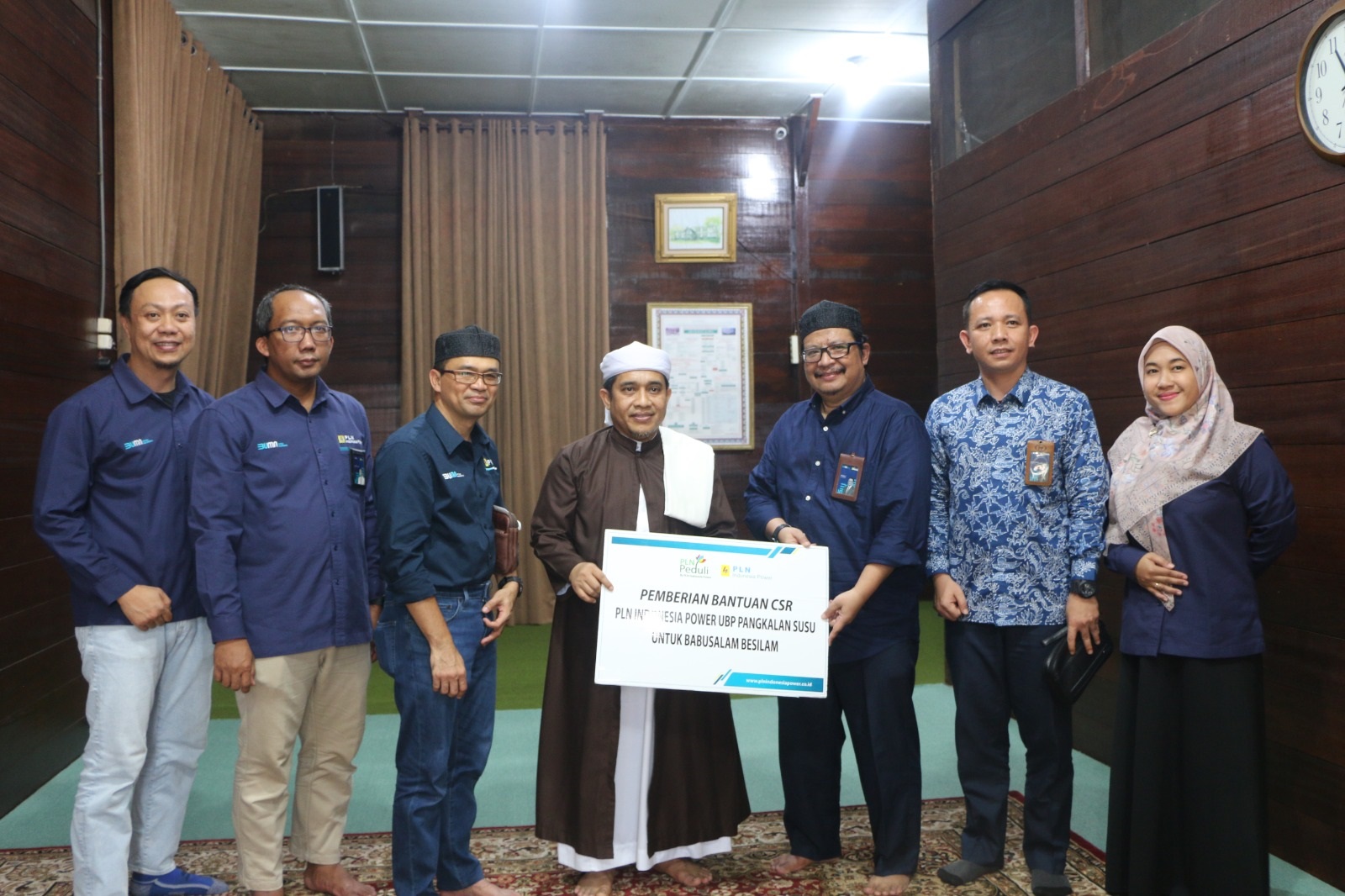 Tuan Guru Besilam Sambut Kunjungan Silaturahmi Direktur Operasi Batubara PLN
