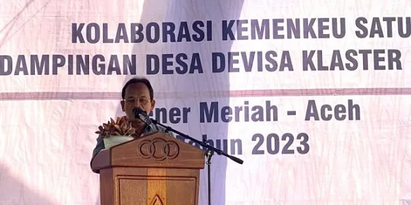 Pj Gubernur Resmikan Lima Desa Devisa Kopi Gayo