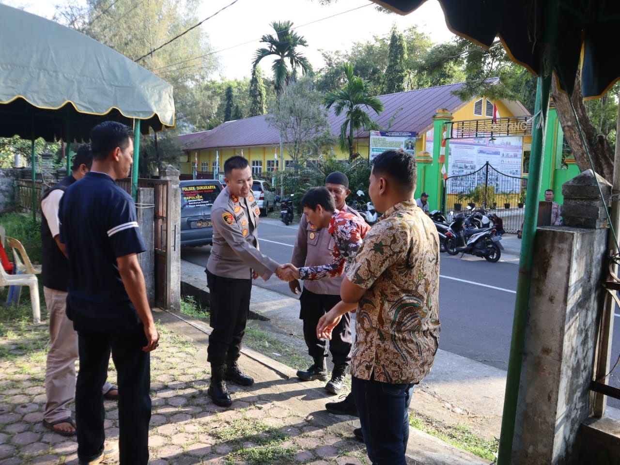 Kapolres Sabang Pantau Kesiapan PPK