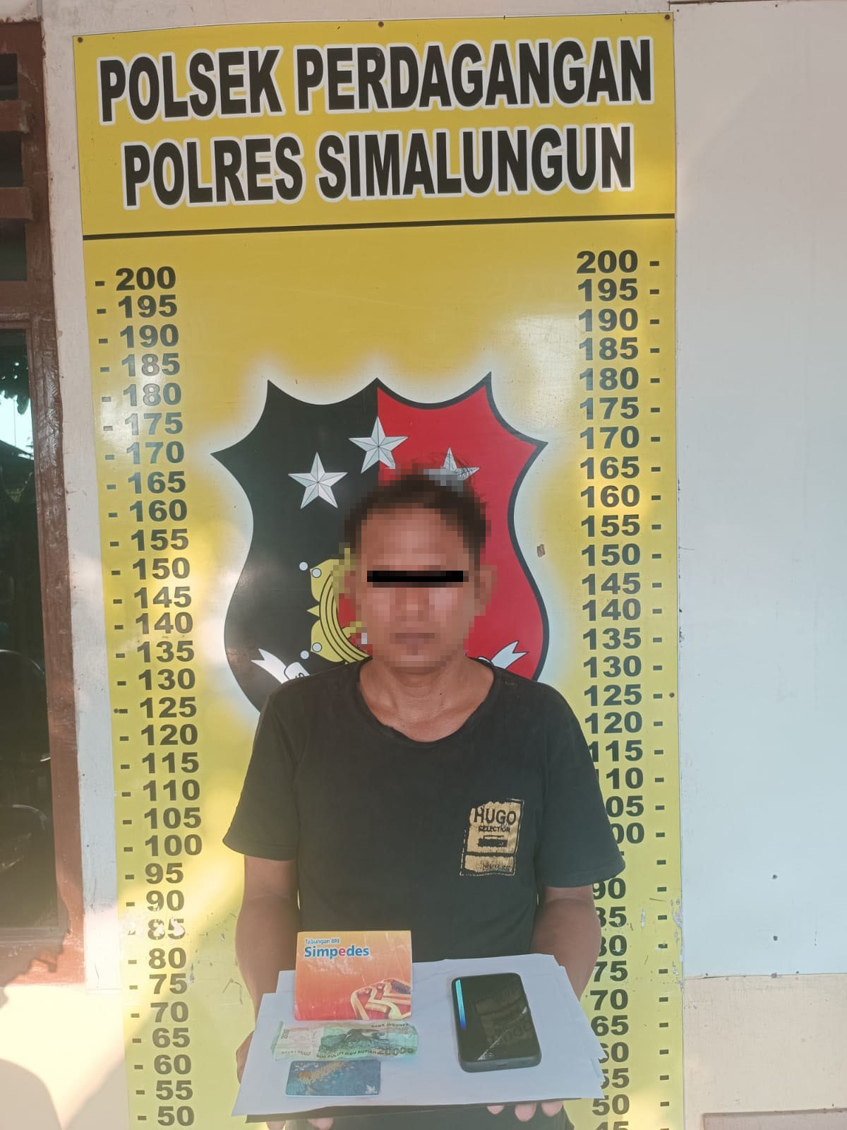 Polsek Perdagangan Tangkap Petani Nyambi Jual Angka Tebakan