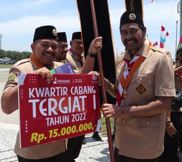 Kota Langsa Kembali Terpilih Sebagai Kwarcab Tergiat I Se-Aceh