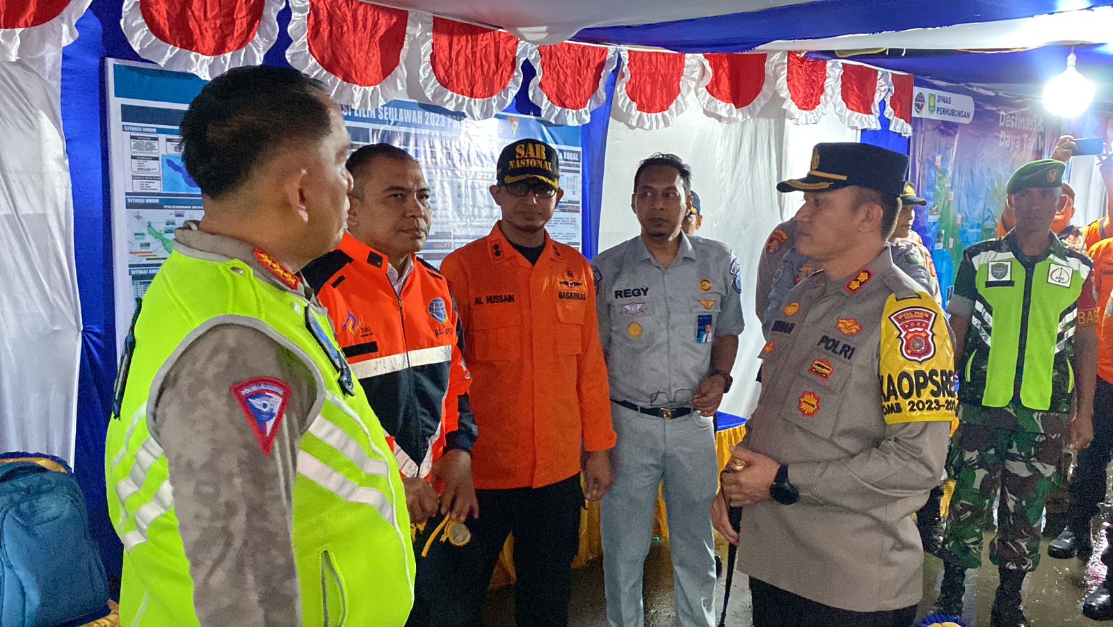 Dirlantas Dan Kadishub Aceh Cek Kesiapan Ops Lilin Seulawah Di Sabang