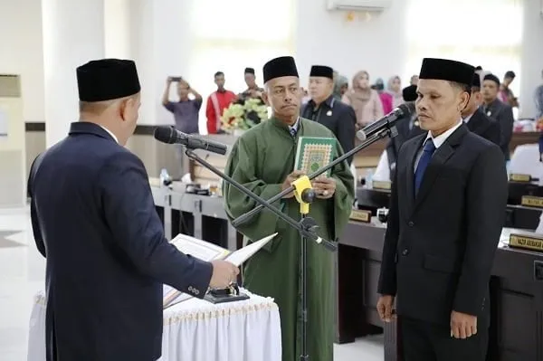 Tgk Meulaboh Dilantik PAW Anggota DPRK Aceh Utara