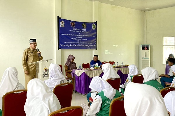 Pelatihan Jurnalistik Pelajar Aceh Barat Dibuka