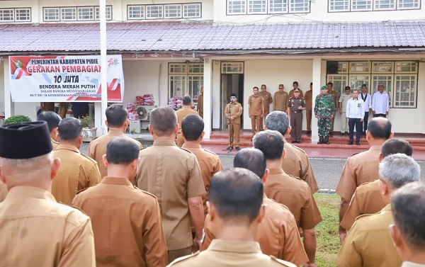 Besok, 288 Honorer Di Lingkungan Setdakab Pidie Terima SK PPPK