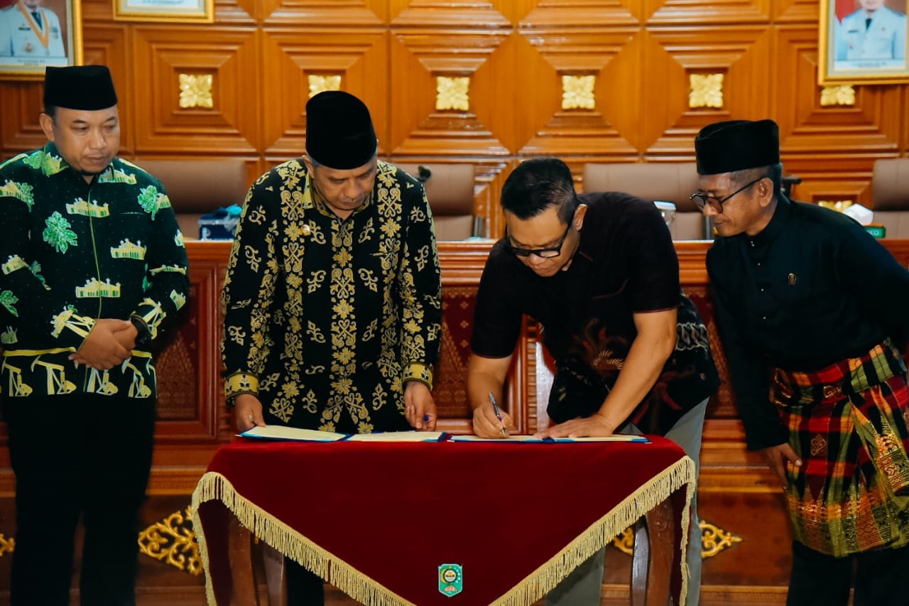 Kembangkan Budaya, Batubara-Siak Lakukan MoU