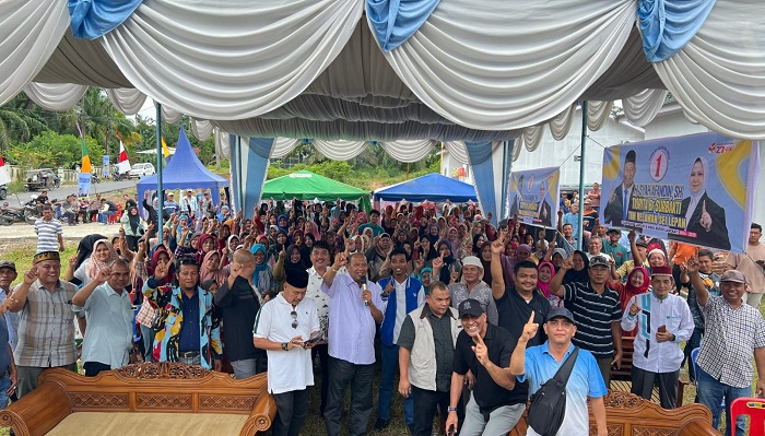Masyarakat Sei Lepan Ingin Syah Afandin Lanjutkan Pembangunan Langkat