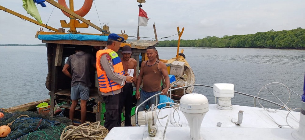  Sat Polairud Polres Langkat Patroli Kamtibmas 