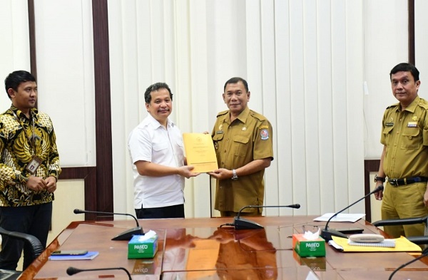 BPK Serahkan LKPD Pemkab Deliserdang TA 2022
