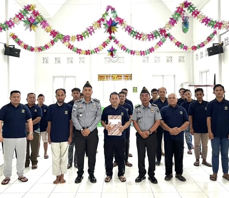 Natal 2023, 54 Napi Lapas Lubukpakam Terima Remisi