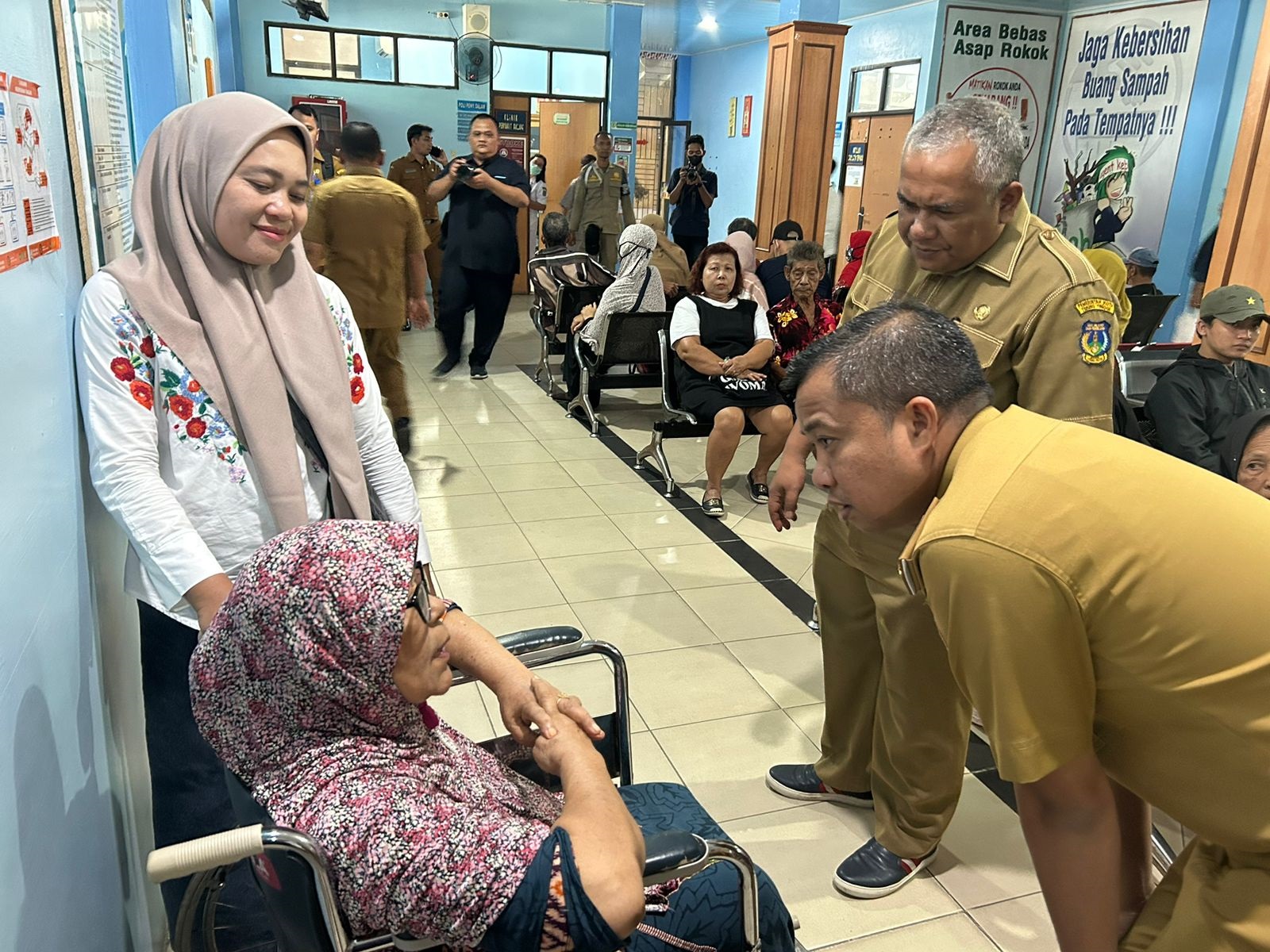 Pj Wali Kota Tebingtinggi Sidak Ke RSKP, Pasien Antusias
