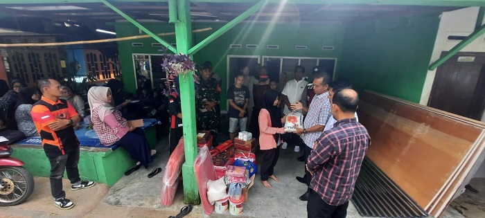 Pemko Langsa Salurkan Bantuan Korban Kebakaran