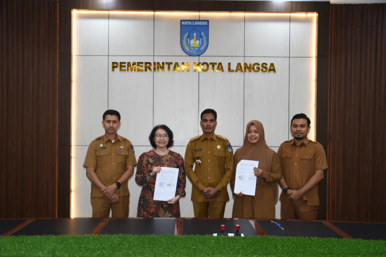 Pemko Langsa Jalin Kerjasama Pelatihan Bahasa Dan Skil