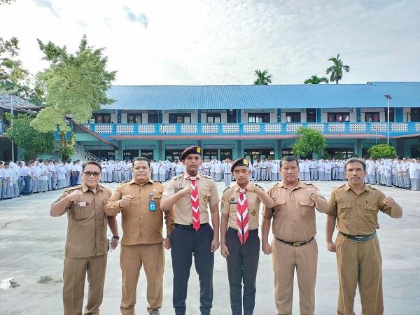 Dua Siswa SMAN 3 Langsa Ikuti Raimuna Nasional