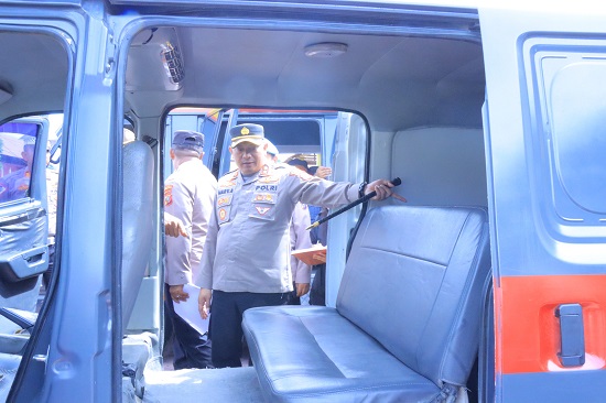 Kapolres Humbahas Cek Randis