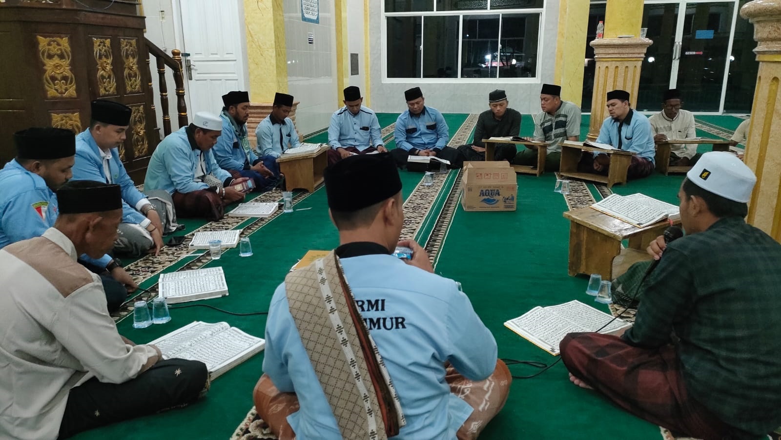 Rajut Silaturahmi Ramadan 1445, BKPRMI – Polres Aceh Timur Khatam Alqur’an