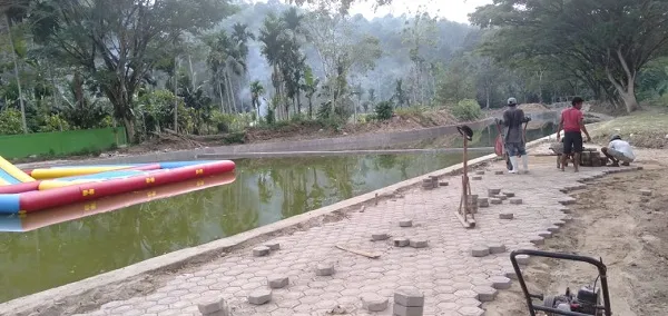 Proyek Pembangunan Pendukung Objek Wisata Pante Goyang Dipertanyakan