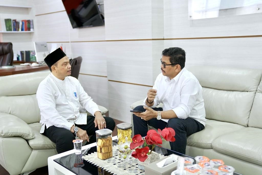 Pj Wali Kota Lhokseumawe Kunjungi Disdik Dayah Aceh