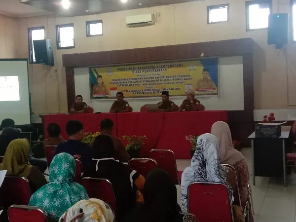Dinas Perpustakaan Sosialisasi Aplikasi Perpus Agara