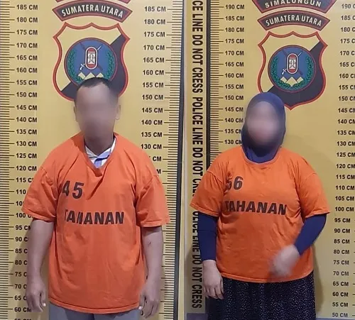 Polres Simalungun Tangkap Pasutri Diduga Pelaku Penipuan Modus Investasi