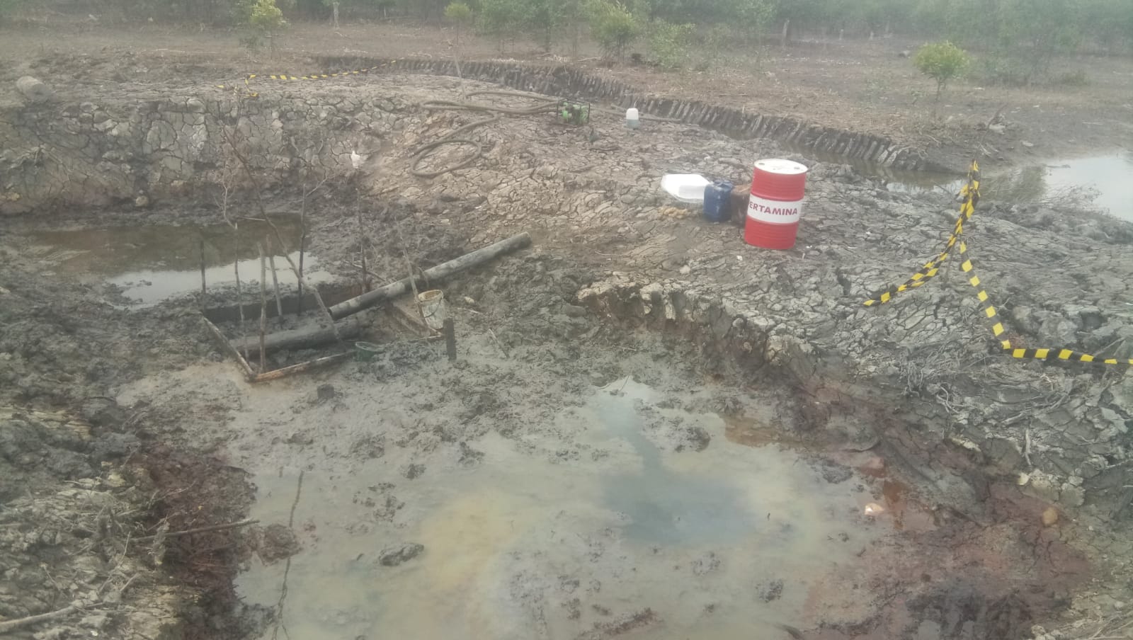 Pembendungan Areal Pesisir Berdampak Pada Sumur Migas Pertamina