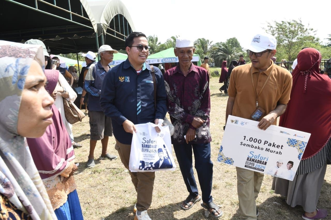 Kementerian BUMN Bersama Inalum Safari Ramadhan