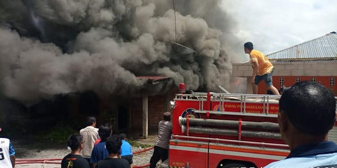 Satu Rumah Terbakar Di Simanindo 