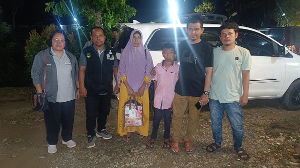 Kemensos RI Bantu Bocah Pengidap Benjolan Di Wajah