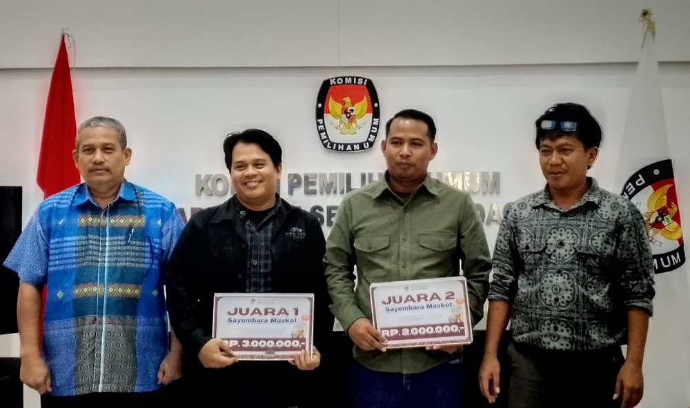Pemenang Sayembara Maskot Dan Jingle Pilkada Sergai Diumumkan