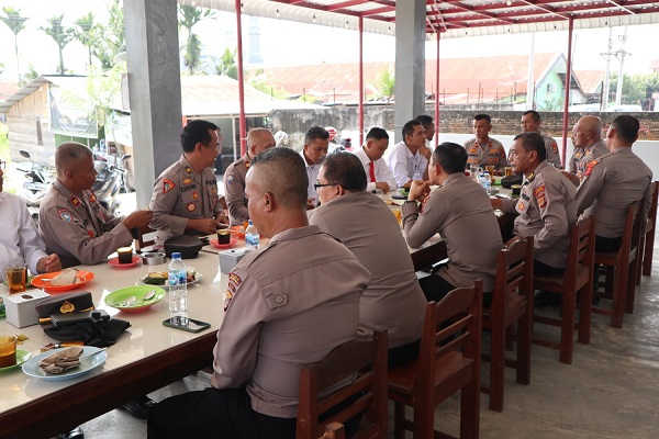 Kapolres Agara Coffee Morning Dengan PJU