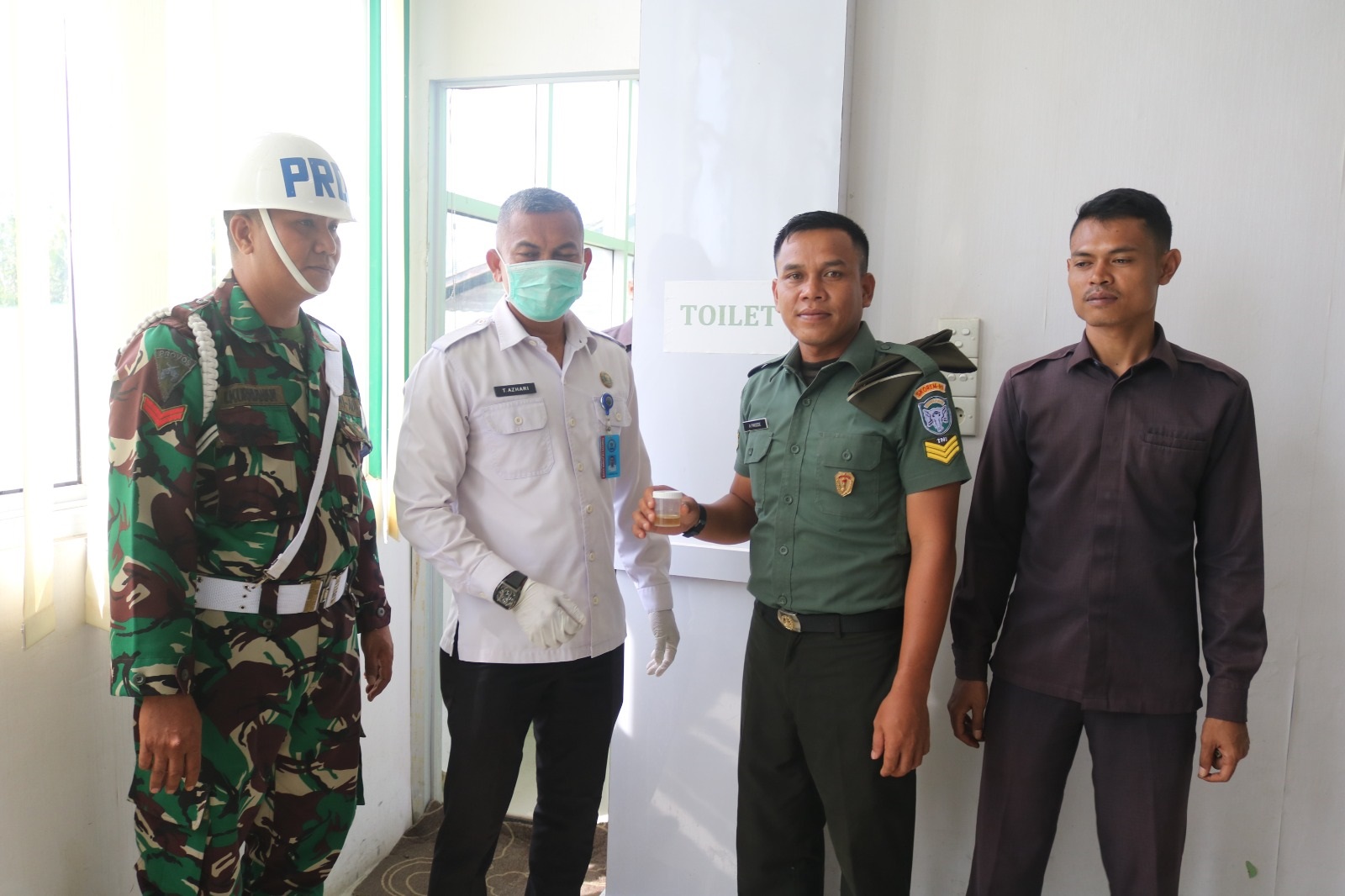 Danrem 011/LW Komit Perang Lawan Narkoba