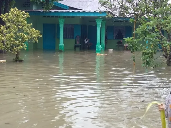 Ratusan Rumah Warga Lubukpakam Terendam Banjir
