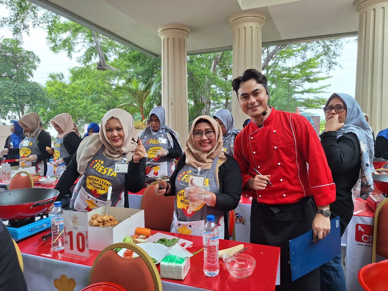 Lomba Masak Fiesta HPN, Delegasi IKWI Aceh Gagal Raih Juara