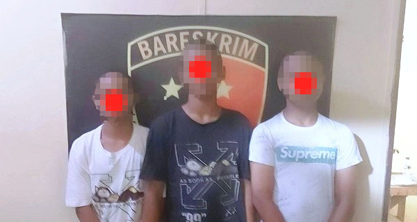 Tiga Pelaku Curanmor Diringkus, 3 Diburon Polisi