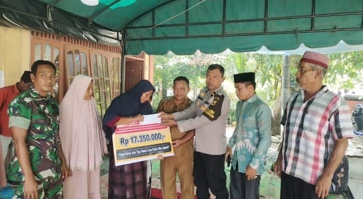 Kades Ladang Tuha II Kumpulkan Donasi Warga Meninggal Dunia Di Malaysia