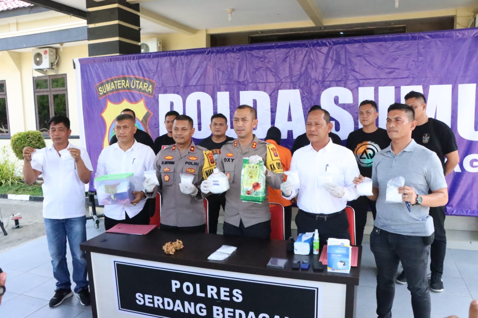 Bandar Sabu 2.7 Kg Ditangkap Satnarkoba Polres Sergai