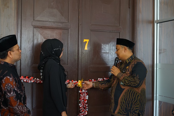 Ketua Yayasan Al-Ishlahiyah Resmikan Ruang Sidang Utama Syekh Abdul Halim Hasan PA Binjai
