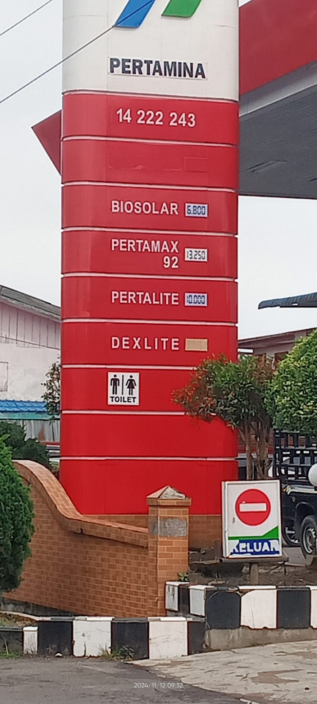Mesin Pompa SPBU Di Jln Ahmad Yani Sidikalang Rusak, Konsumen Kecewa