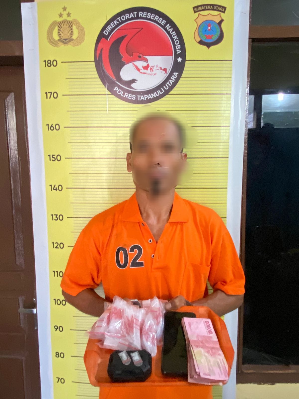 Polres Taput Ringkus Terduga Pengedar Sabu Dari Pahae Julu