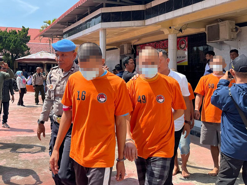 Polres Asahan Gagalkan Peredaran 13 Kg SS