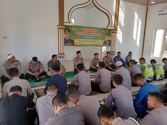 Kapolres Simeulue Gelar Binrohtal