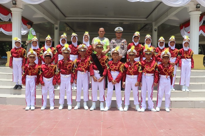 Sat Lantas Polres Langkat Bentuk Polisi Cilik 