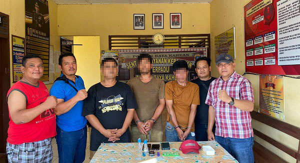 Polres Simalungun Tangkap 4 Pelaku Narkoba Dari Dua Kecamatan