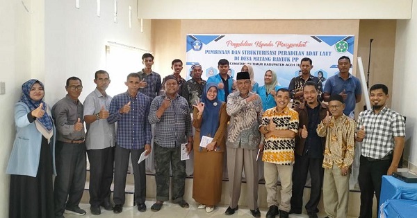 Universitas Samudra Beri Pembinaan Dan Pelatihan Bagi Panglima Laot